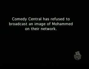 Comedy Central censors Mohammed