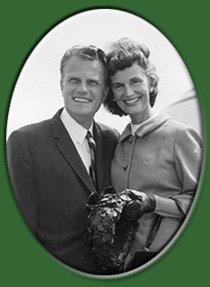 Rev. Billy Graham and his wife Ruth