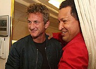 Sean Penn and Hugo Chavez