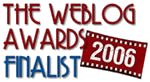 2006 Weblog Awards Top 251-500 Blogs Finalist