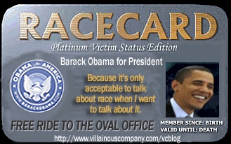 Obama's race card