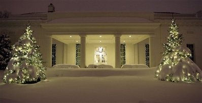 Snow at the WH