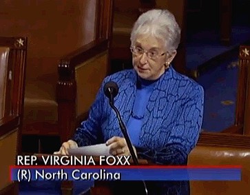 Rep. Virginia Foxx