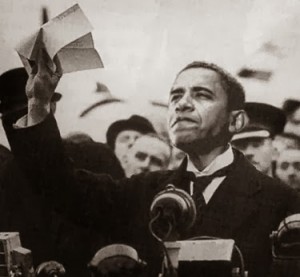 Obama as Chamberlain