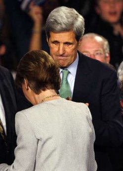 John Kerry and Martha Coakley