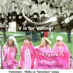 Feminism then vs now