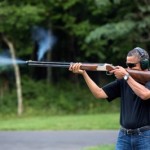 Obama Skeet Shoot