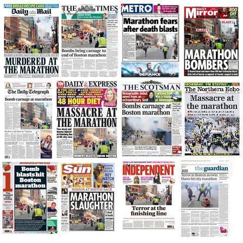 UK papers - front pages