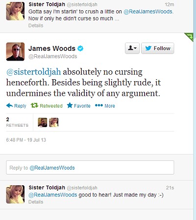 Actor James Woods