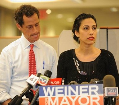 Anthony Weiner and Huma Abedin