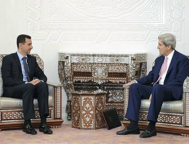 Bashar Al-Assad & John Kerry