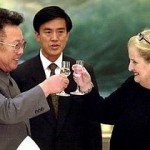 Kim Jong Il and  Sec. of State Albright
