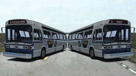 Bus to nowhere.